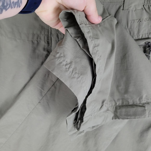 COLUMBIA | Titanium nylon zip off convertible short-pants - Picture 5 of 7